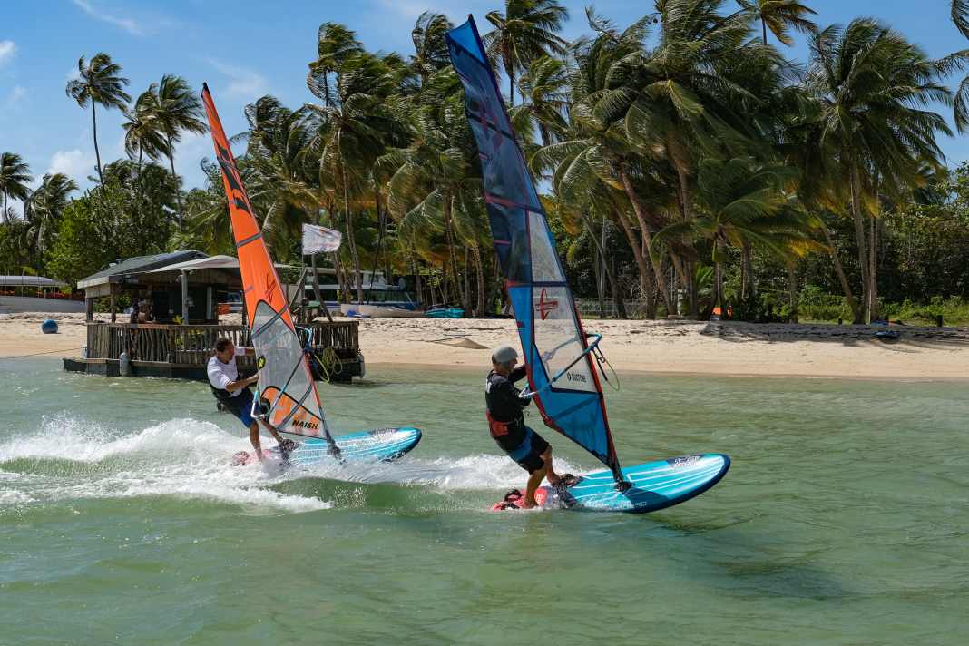 Naish Edge und Duotone Duke