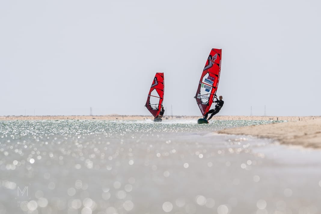 Ob im Flachwasser-Labor von Dakhla...