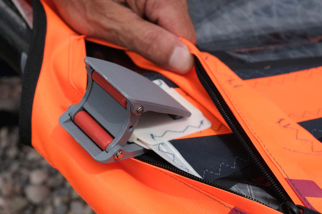 Die Camber sind fest vernietet.