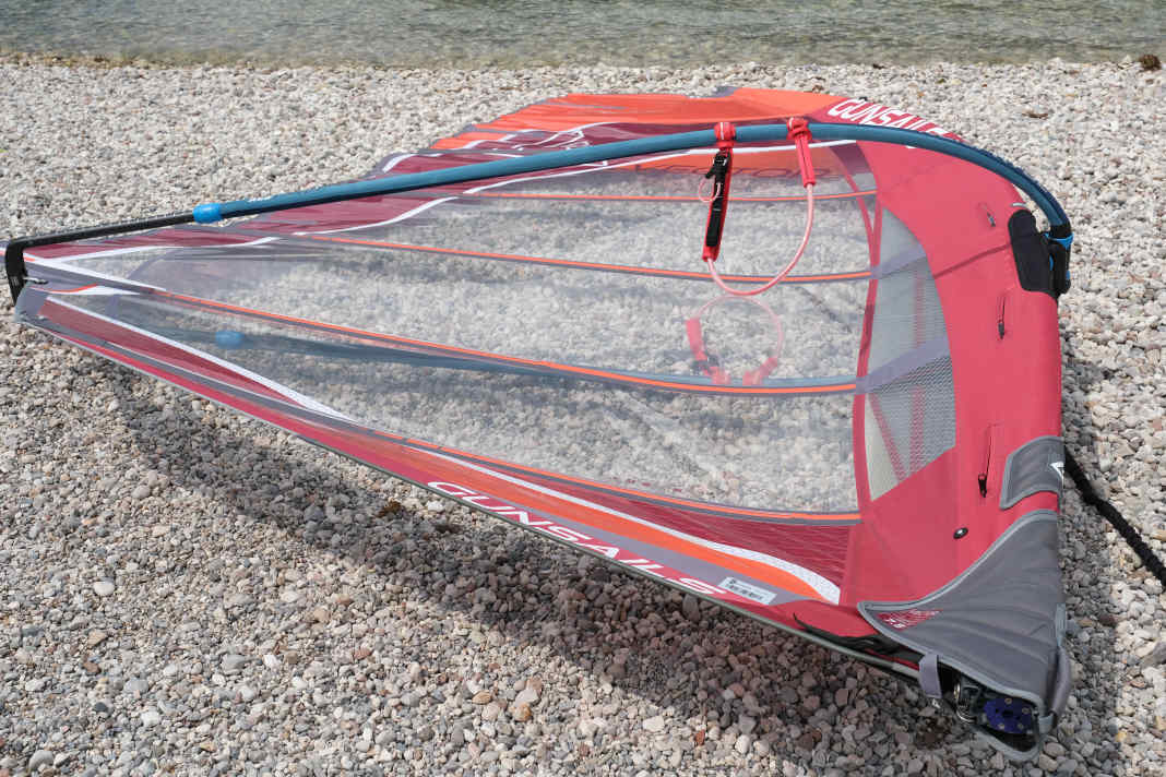 The sail from GunSails has the widest mast sleeve.