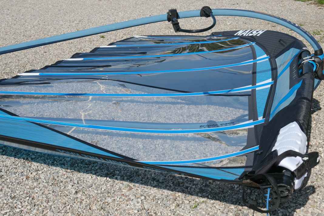 Harmonious, almost crease-free profile.