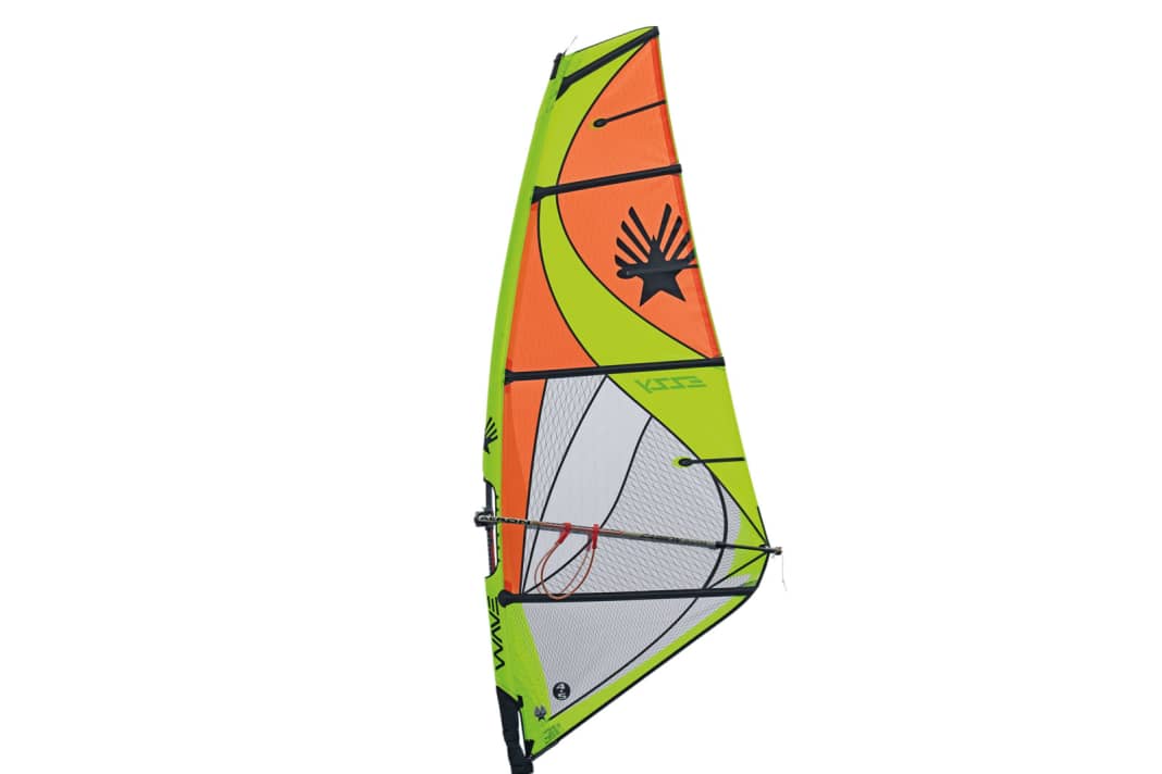 Wave sails in the test: 14 models around 4.5 square metres