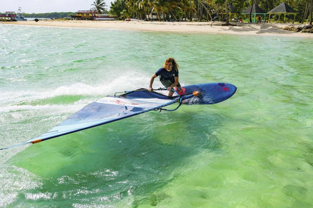The Tabou Rocket Plus 113 in a surf test