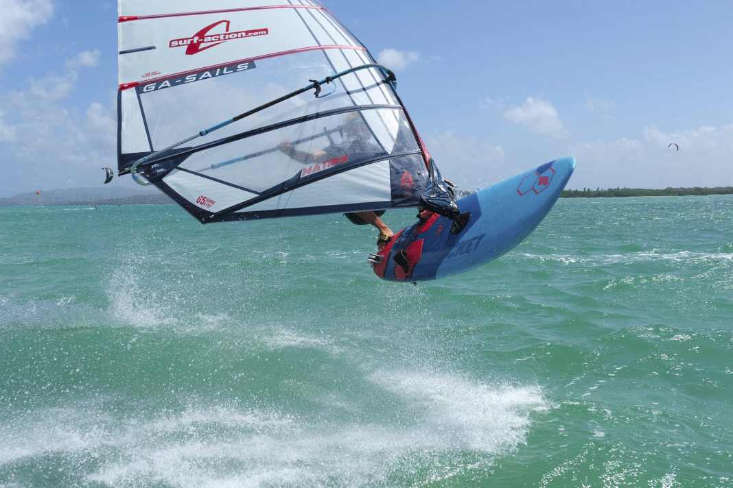 Der Tabou Rocket 115 Team im surf-Test