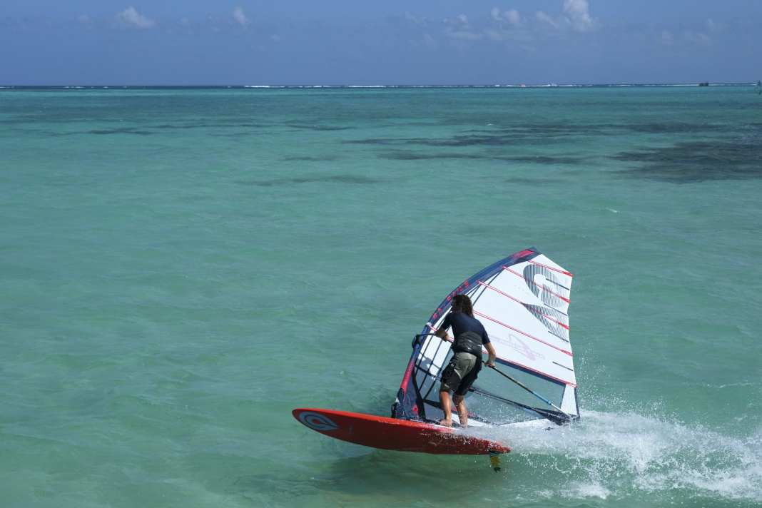 Das GA Sails Matrix 7,2 im surf-Test