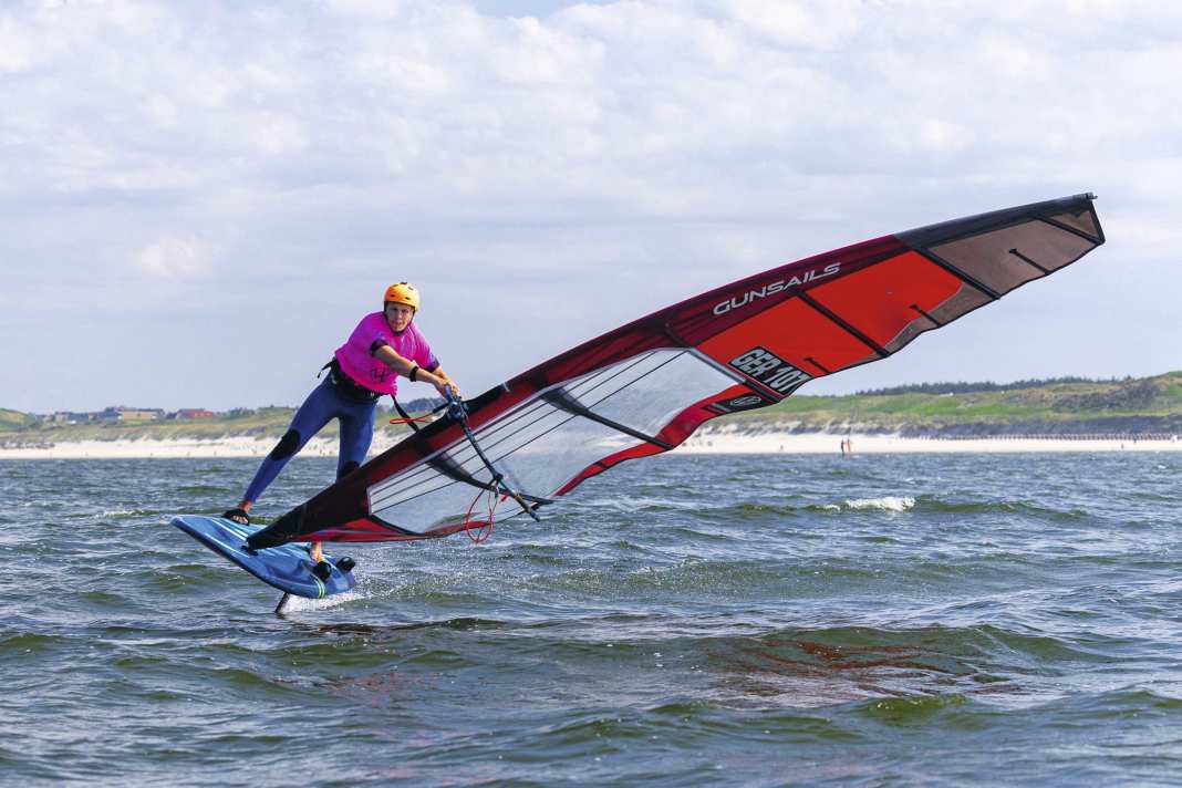 Jonne Heimann ist einer der jungen Regattafahrer, die mit dem Foiling groß geworden sind. Für ihn eröffnete das Foil-Racing ganz neue Perspektiven.