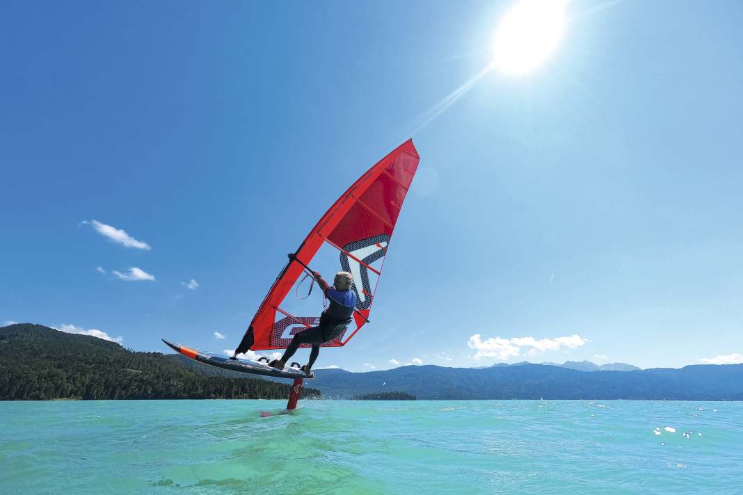 The Severne Alien flies with almost extraterrestrial stability - a mature freeride foilset.