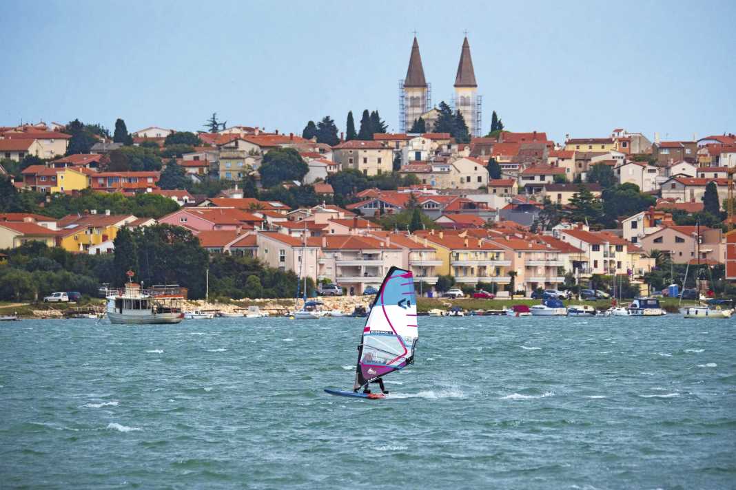 From October to December, Istria is empty, warm and windy