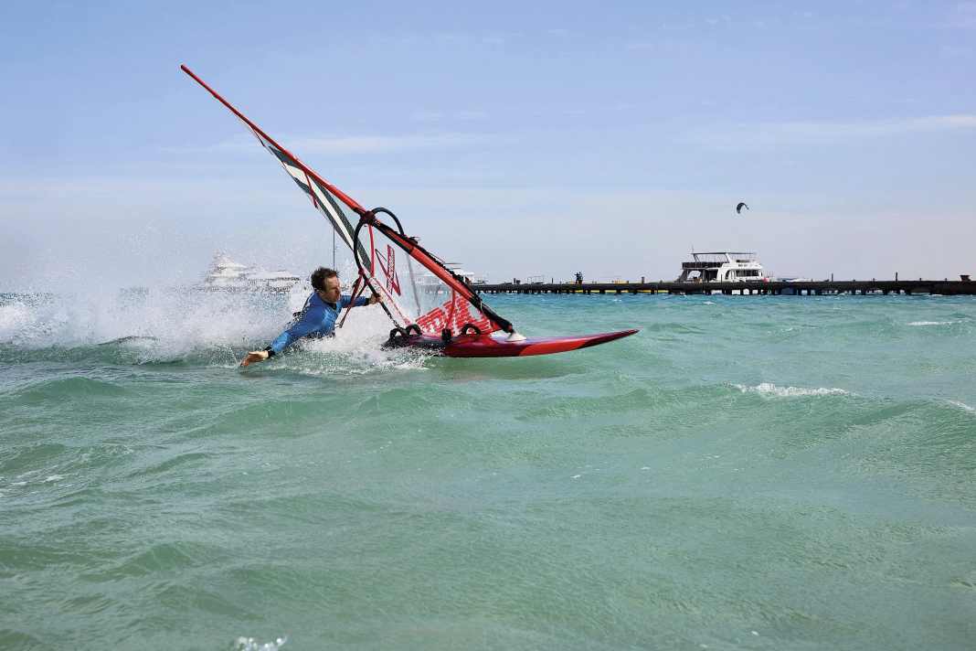 „Man muss es auch mal schleifen lassen“ – das ging unserem Redakteur vermutlich in diesem Moment durch den Kopf.