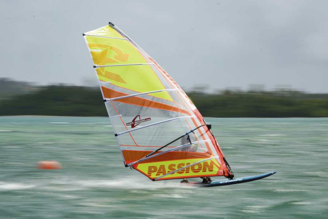 The Sailloft Passion has also been given a very direct feel on the RDM mast.