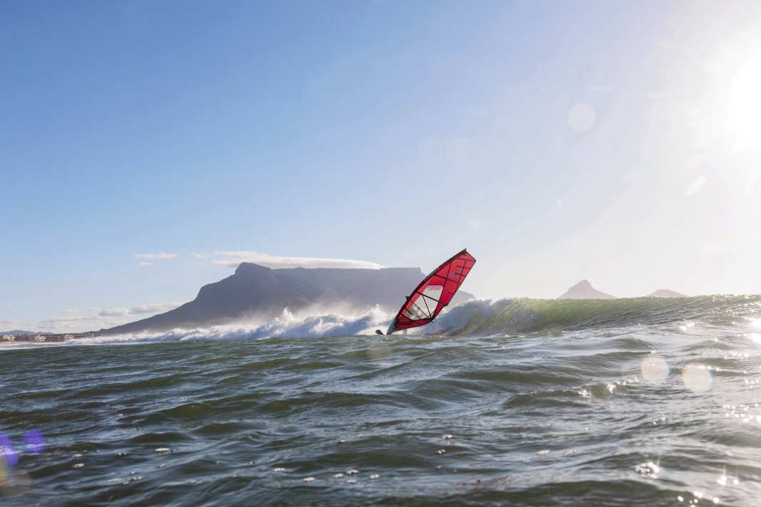 Am Cityspot Milnerton weiß man  oft nicht, was besser ist: die Kulisse oder die sauberen Lines.