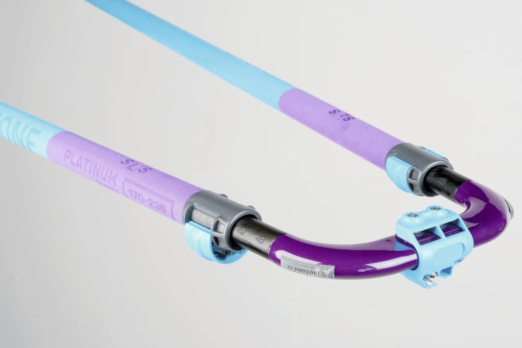 Duotone Platinum SLS 170-230: Filigree yet rigid - saves weight