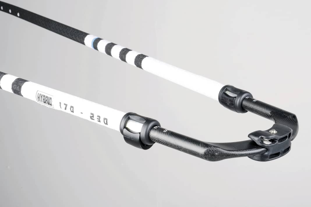 GA-Sails Hybrid 170-230: Aluminium body with carbon back end