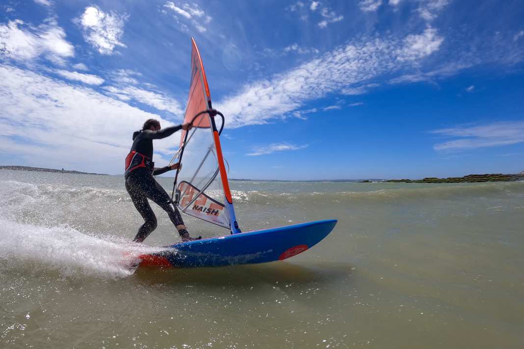 Der Starboard Kode dreht super eng.