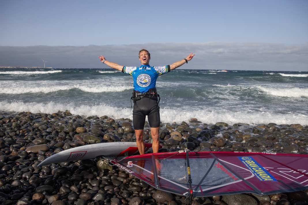 Julian Salmonn took second place in Gran Canaria this summer.