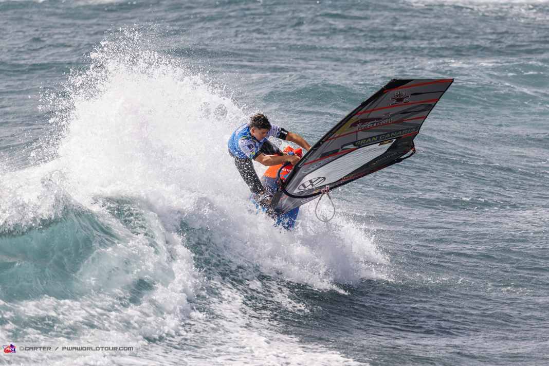 Slash! Liam Dunkerbeck took the U21 victory
