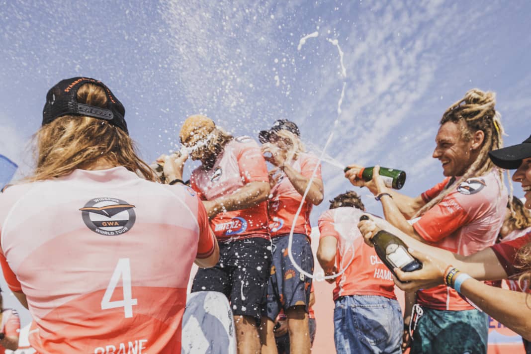 Am letzten Tag des Wingfoil World Cup Hvide Sande wurden die Gewinnerinnen und Gewinner gekürt