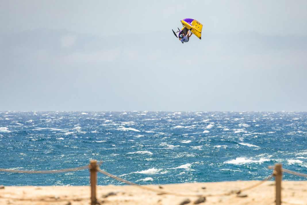 Darf's ein bisschen mehr sein? Wingfoil-Pro Benjamin May sagt da nicht nein