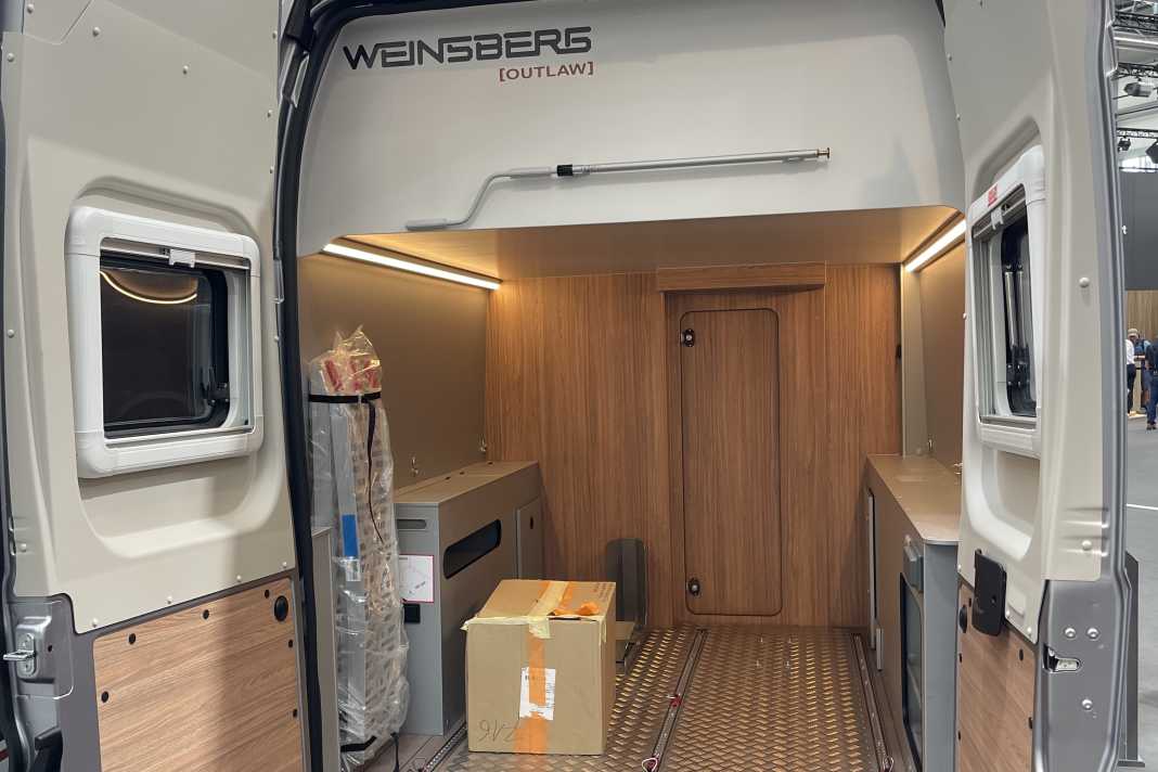 1. windsurfers who don't want to constantly hoist their equipment onto the roof of the vehicle need sufficient storage space under the bed in the van.