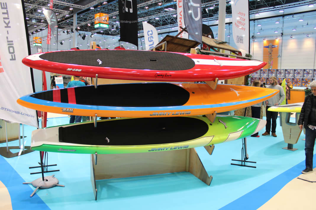 Immer ein Hingucker: Die edlen Boards von Jimmy Lewis