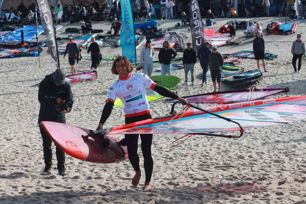 Lennart Neubauer was the standout rider on Day 2 of the World Cup on Sylt