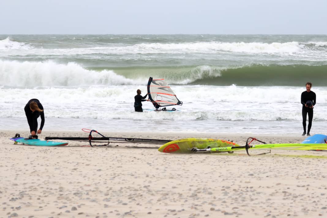 The waveboard test once again took us to numerous top spots on the Danish North Sea coast