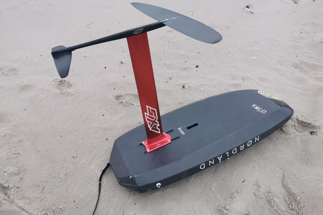 High-aspect-Foils haben im Verhältnis zur Fläche eine große Spannweite