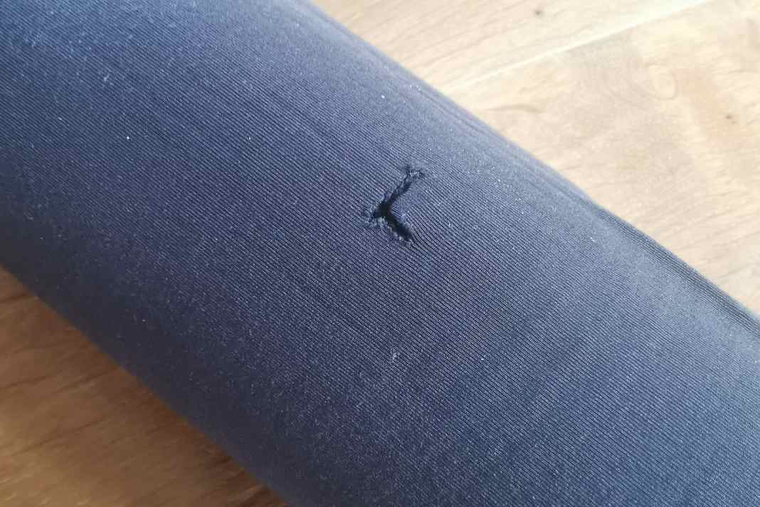 Ein Tritt gegen Finne oder Foil, unsanfter Kontakt mit einem Stein, und schon hat der Neo ein Loch