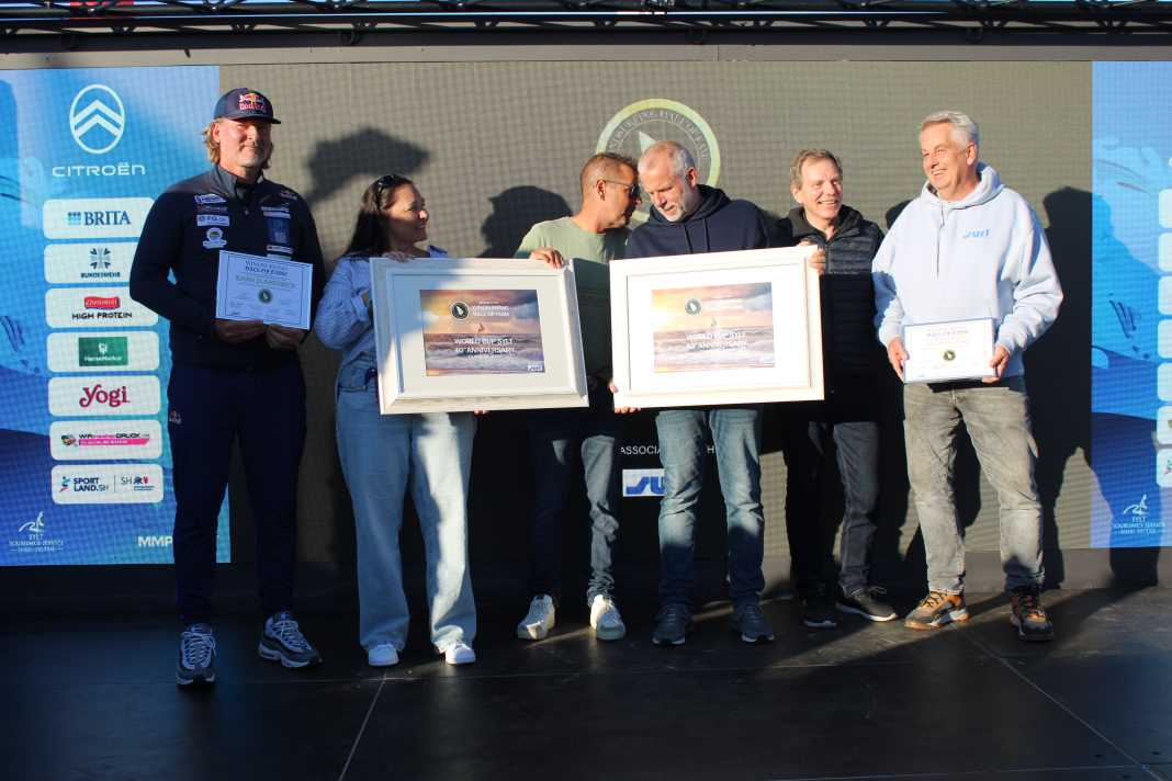 Die Windsurfing Hall Of Fame ehrte beim World Cup Sylt einige ihrer Mitglieder