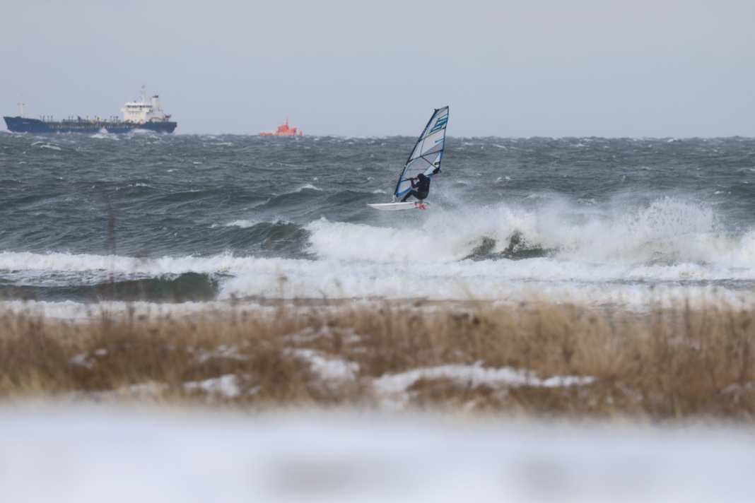 Storm Elli provided the finest down-the-line conditions at the Baltic spot Stein