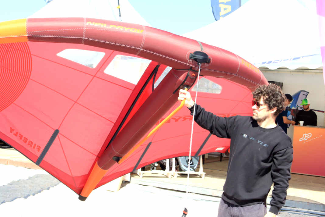 The NeilPryde Firefly was presented for the first time at the Foil Festival on Fehmarn