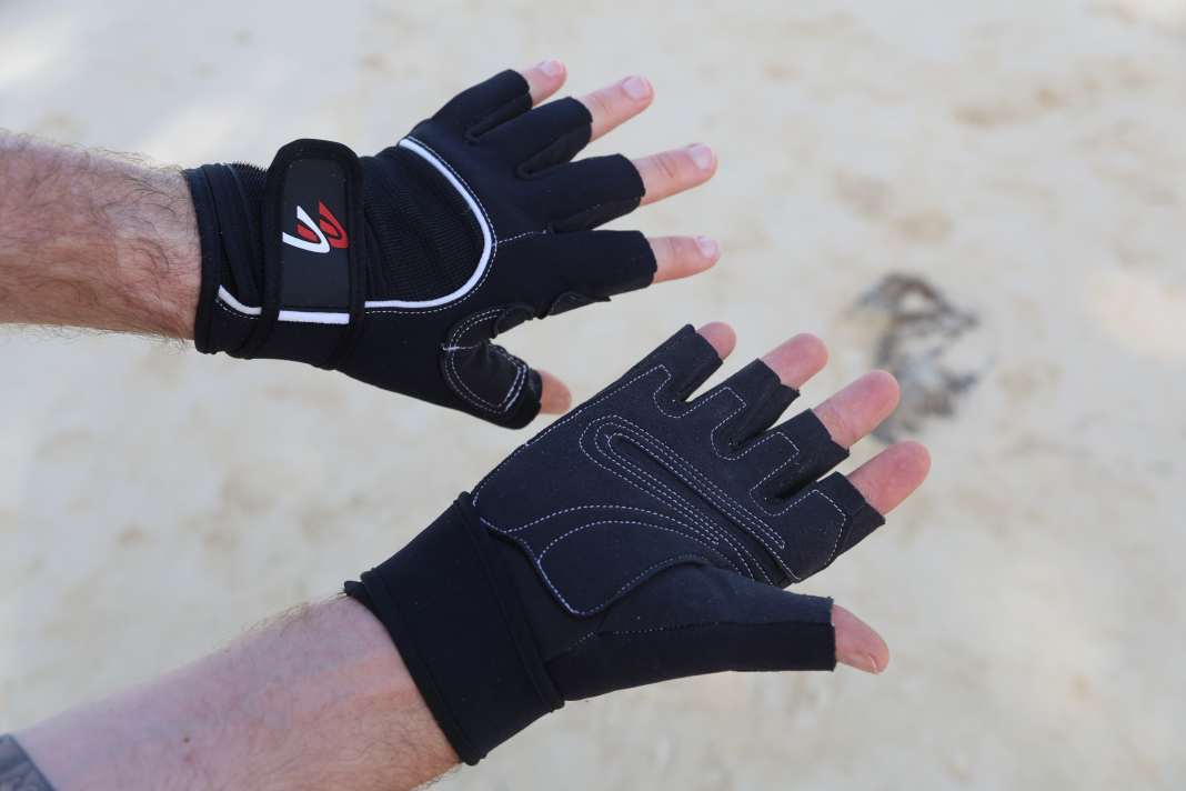 Im Test dabei: Ascan Maui als Kurzfinger-Variante...
