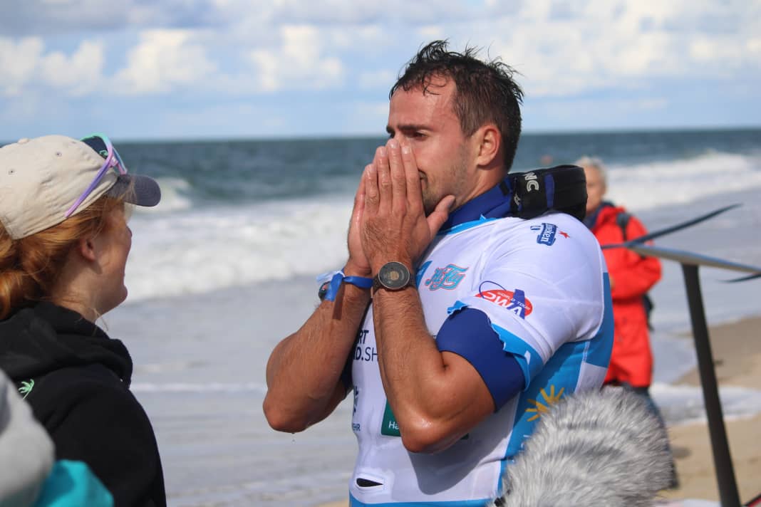 Michele Becker hat seine erste World Cup-Elimination gewonnen