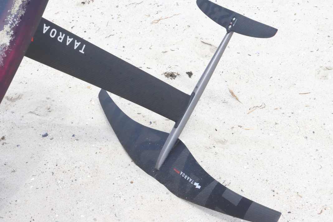 We tried out the Taaroa Switch with the 1200 front wing