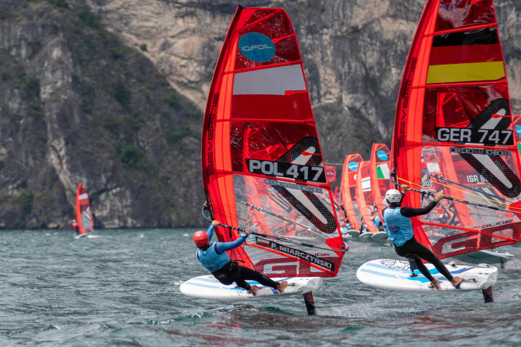 Impressions from the iQFOiL Youth & Junior Games at Lake Garda