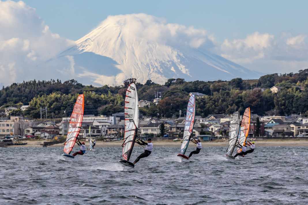 Mount Fujiyama always provides a unique backdrop for the World Cup in Japan