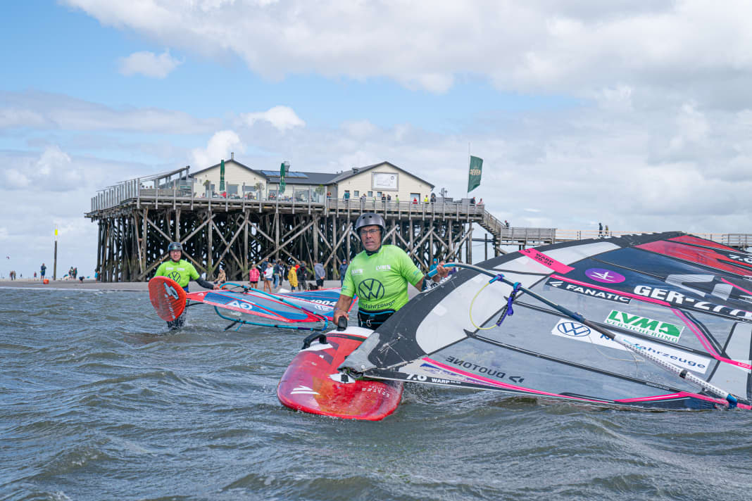 The cult spot of St Peter promises exciting races on the North Sea most of the time