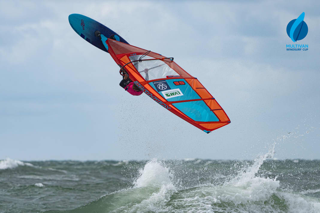 Anton Richter gewinnt das Waveriding auf Sylt