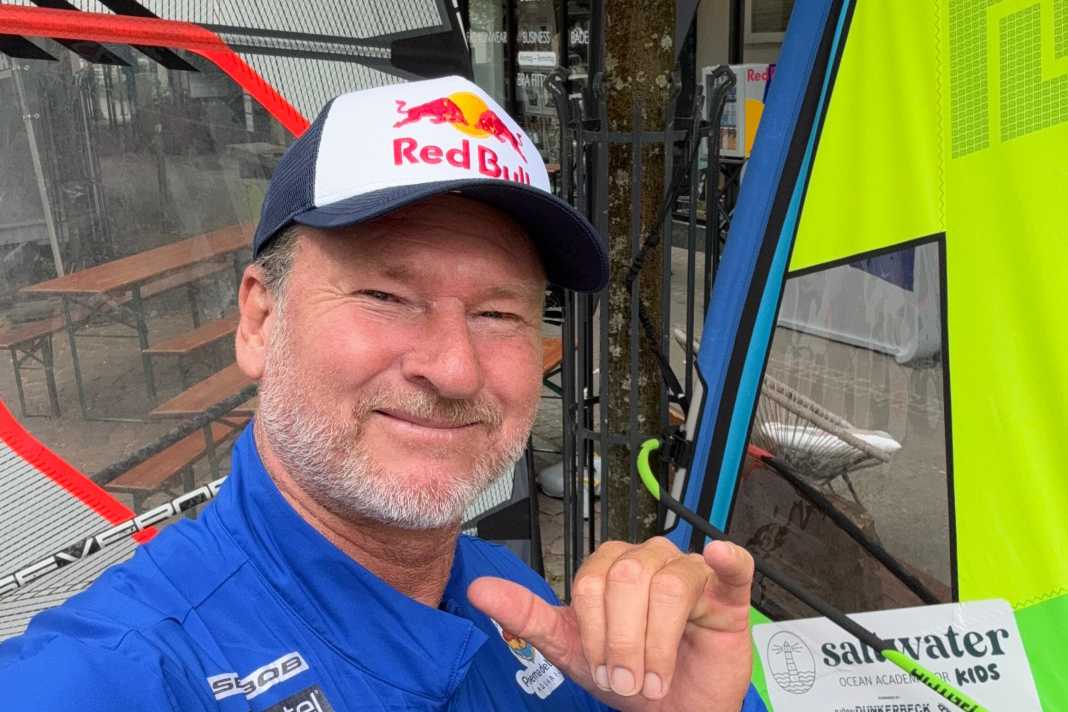 Björn Dunkerbeck is the patron of Saltwater Kids.