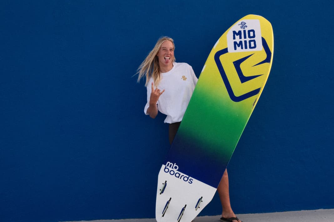 New sponsor: The drinks brand "Mio Mio" has been supporting the German World Cup winner since this summer.