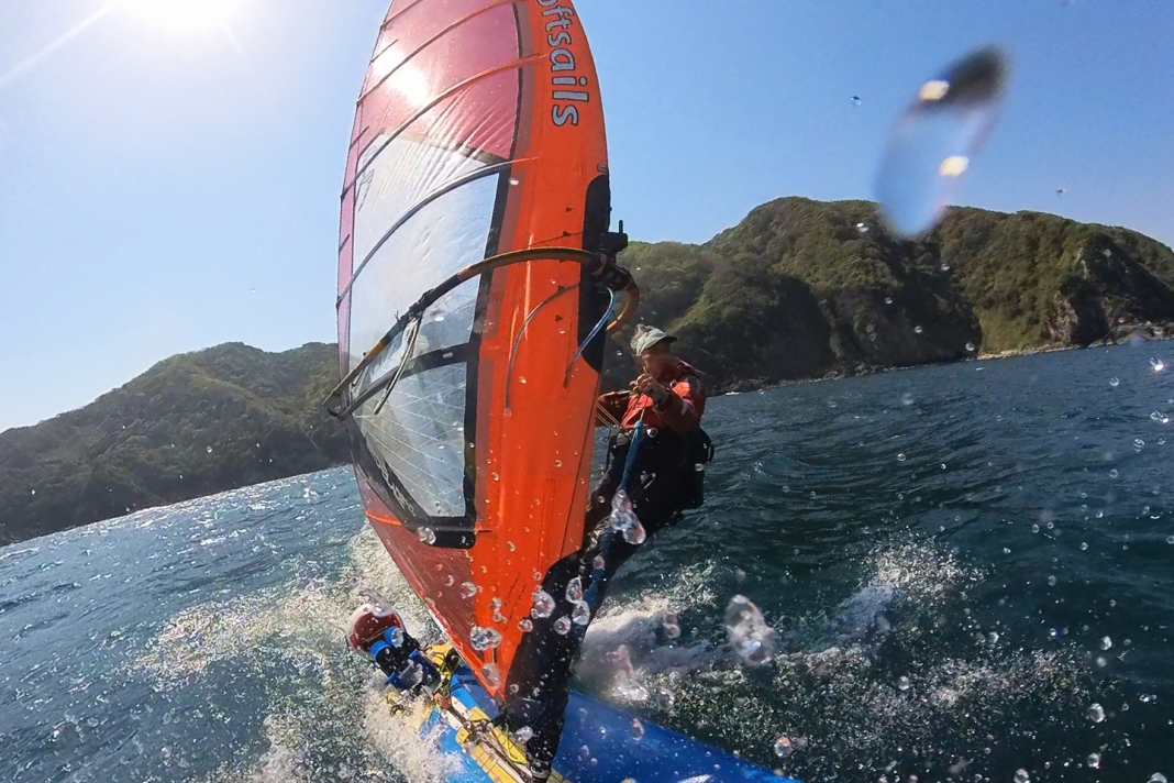 Jono Dunnett surfed once around Japan in just under a year