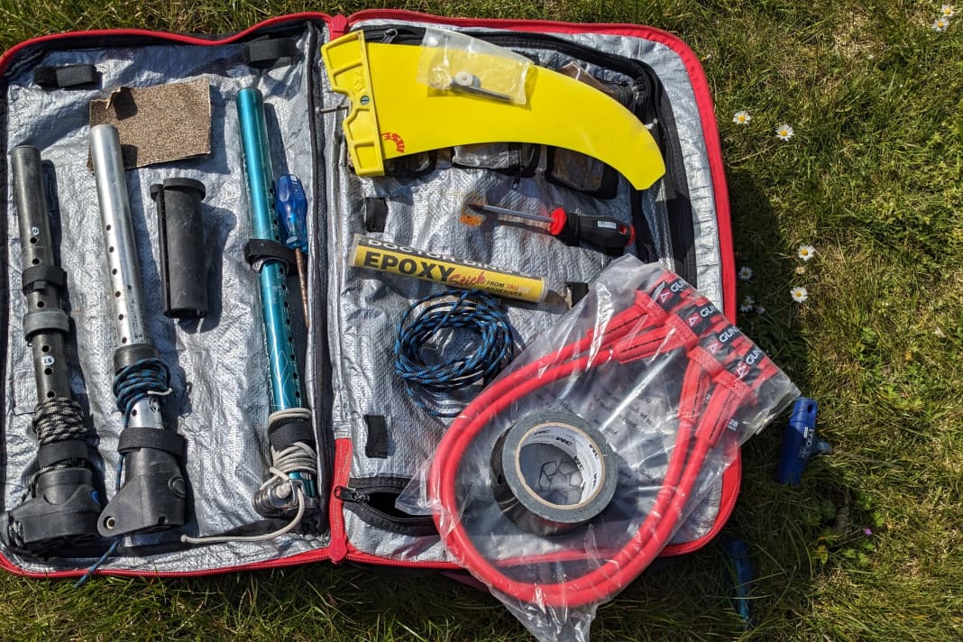 Diese Ersatzteile sollten Windsurfer dabei haben