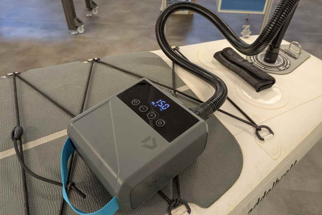 15 psi schaffte die Pumpe mühelos und schnell.