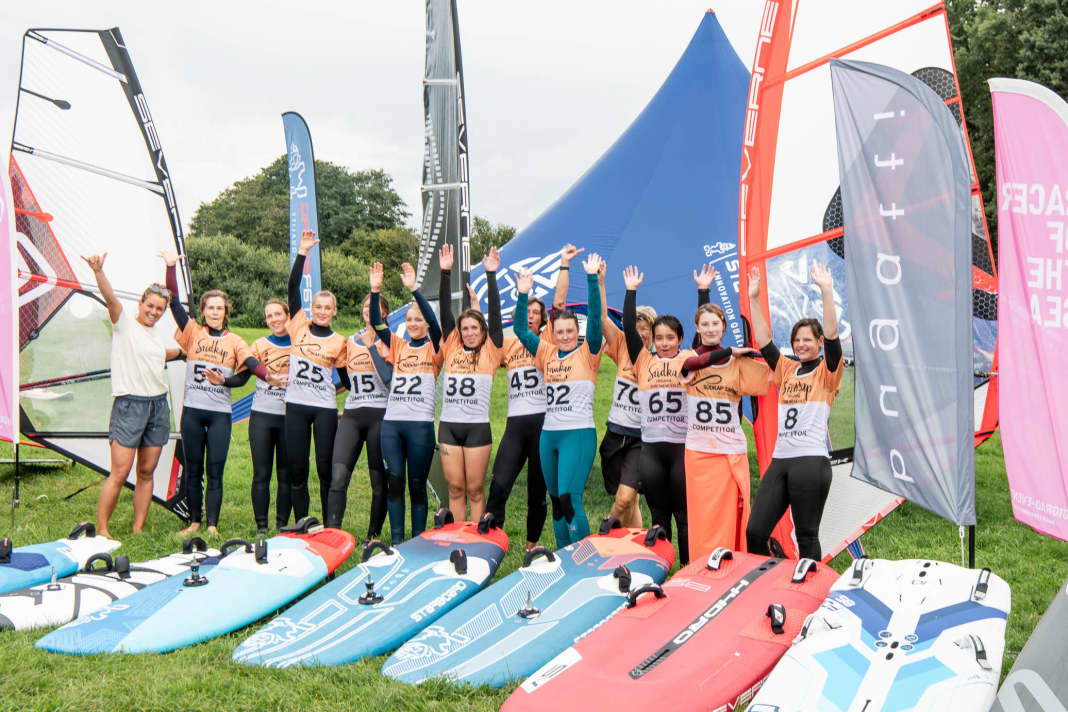 Zwölf Teilnehmerinnen waren beim Racer of the Sea Girls Camp am Start