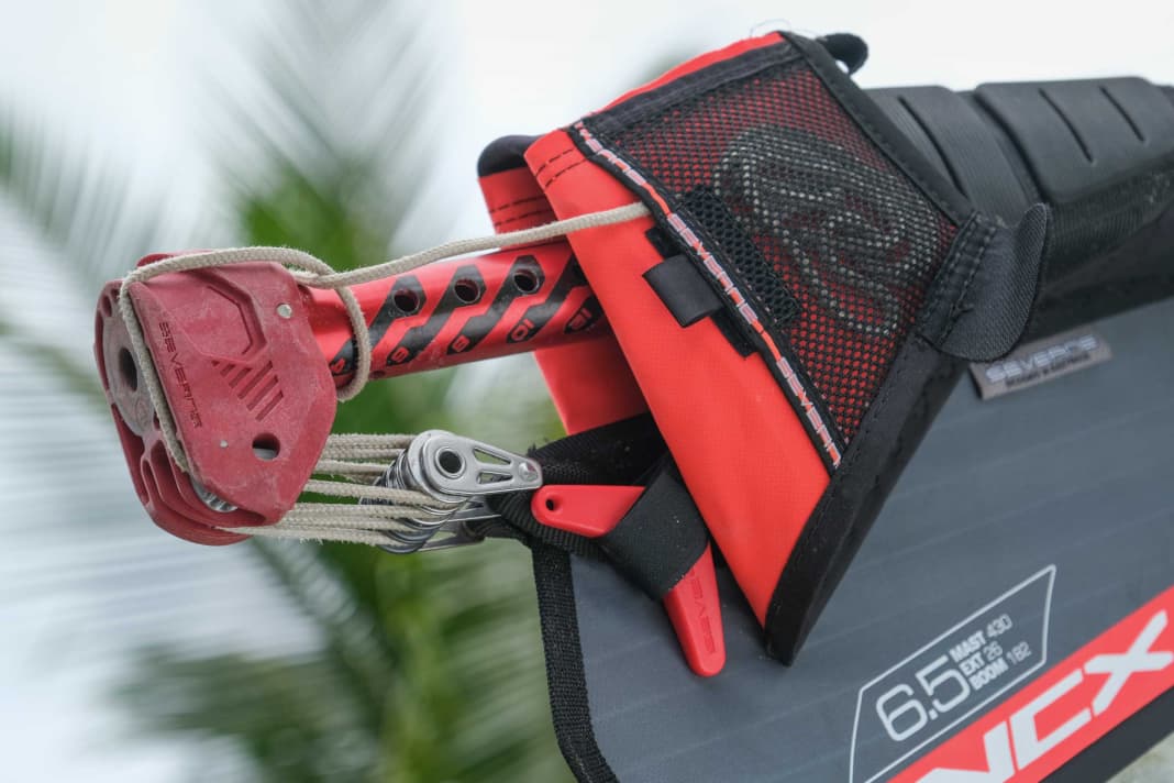 Easy to fold away and with a storage compartment for the trim ramp, which is now standard here at Severne.