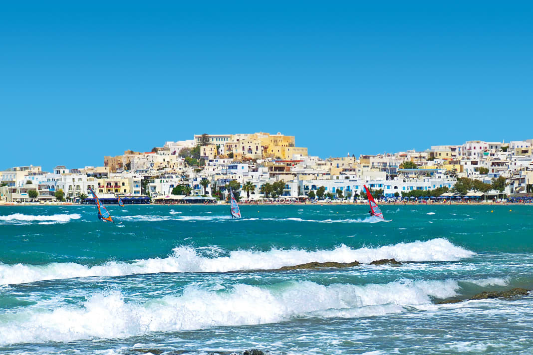 Zuverlässiger Wind in tollen Revieren - der Meltemi macht die Ägäis zum Windsurf-Paradies
