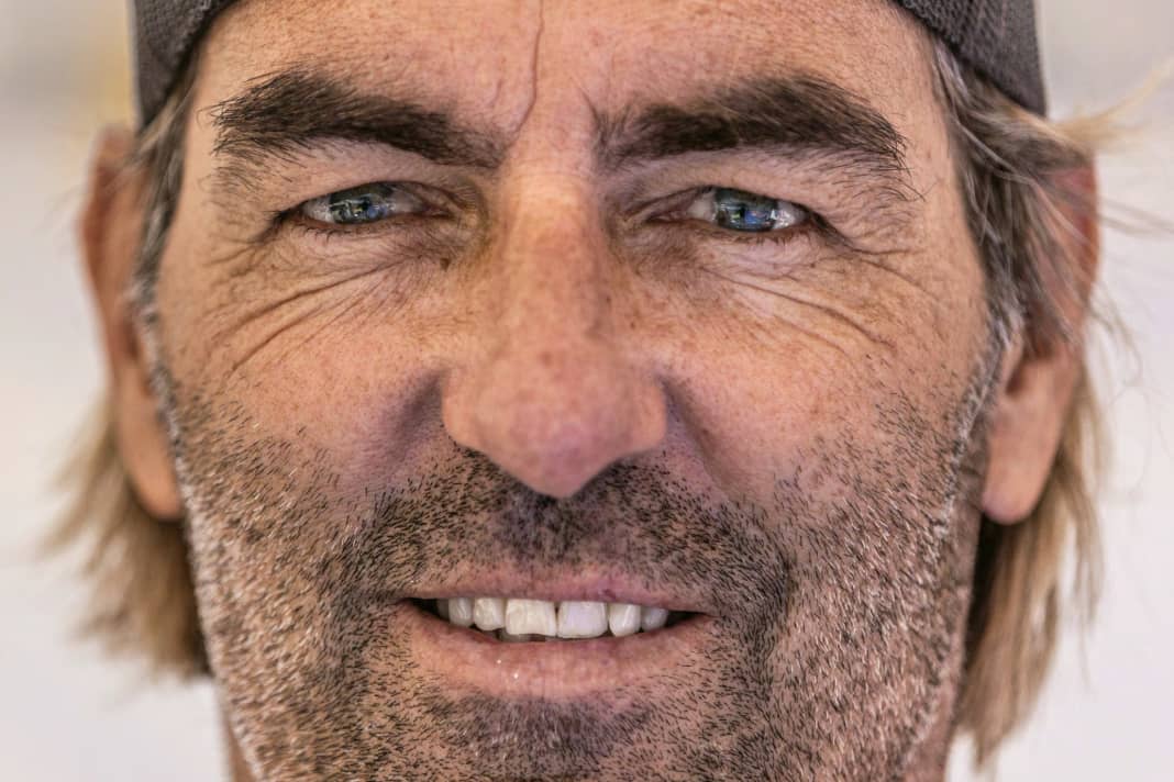 A surfing legend: Antoine Albeau has won 25 world championship titles.