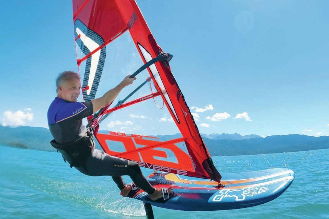 The IQ-Foil offers plenty of performance in light winds and a touch of Olympic spirit on top.