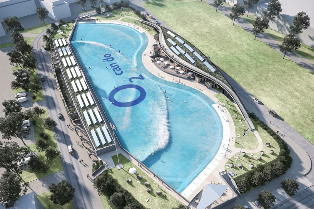 This is what the wave pool near Munich should look like one day