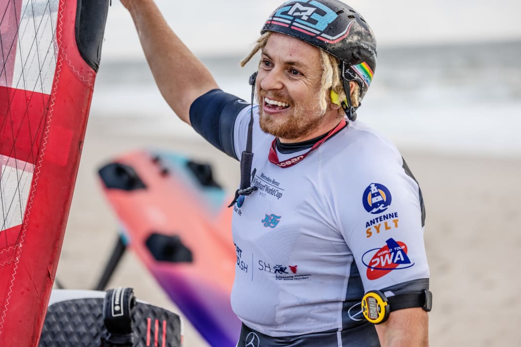Maciek Rutkowski (POL 23, FMX/Challenger Sails) kommt als amtierender Weltmeister und WM-Führender nach Sylt. Der Pole ist noch lange nicht satt.